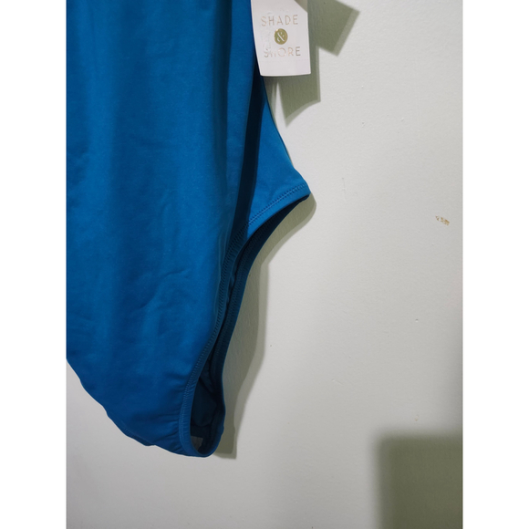 Women's Shade & Shore Swimsuit Size L Blue - Picture 4 of 6